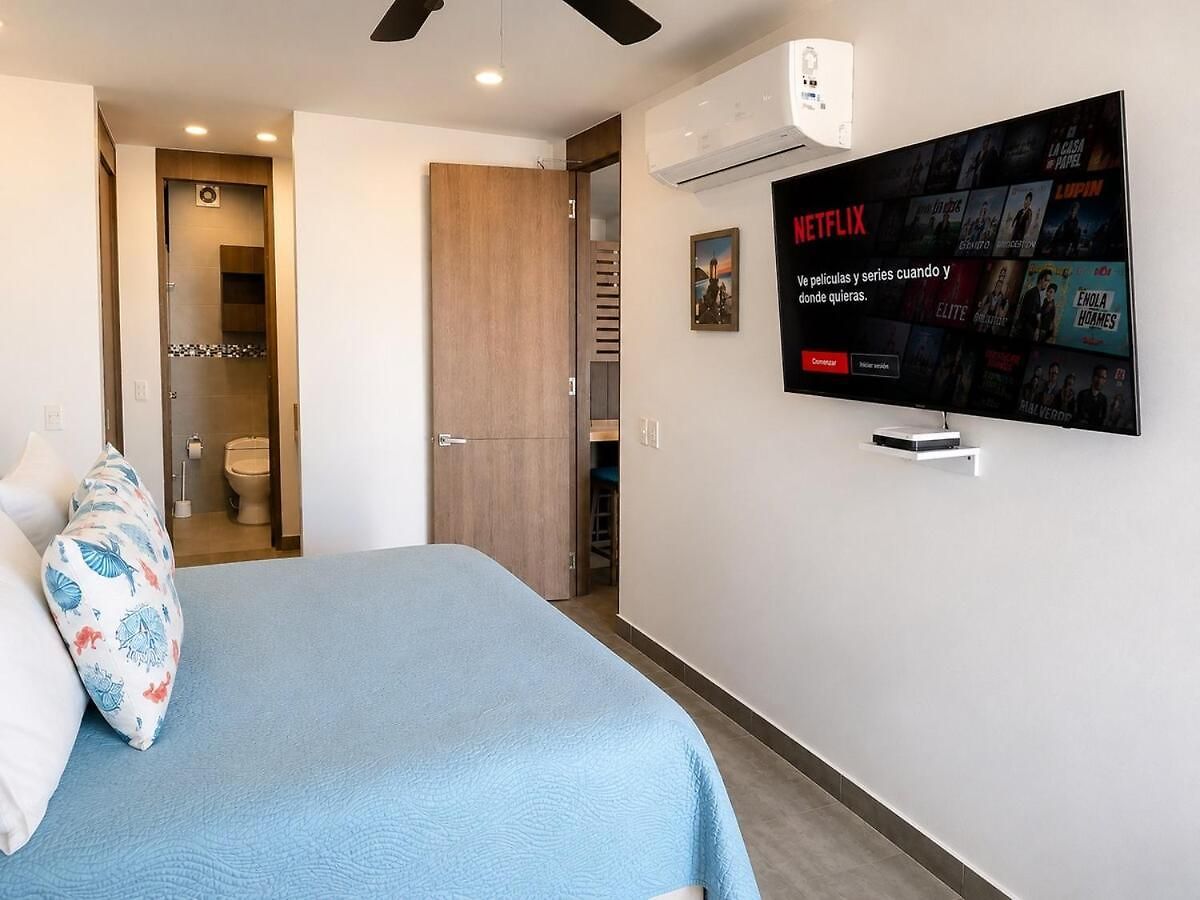 Spiaggia, Playa Privada, Rooftop Infinity Pool Apartamento *