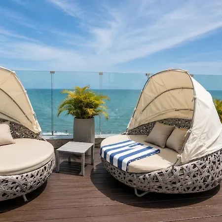 Spiaggia, Playa Privada, Rooftop Infinity Pool Apartamento Cartagena