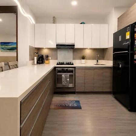 Apartamento Spiaggia, Playa Privada, Rooftop Infinity Pool Cartagena