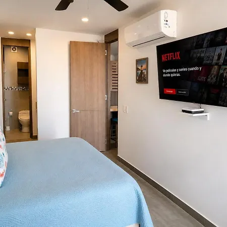 Spiaggia, Playa Privada, Rooftop Infinity Pool Apartamento *